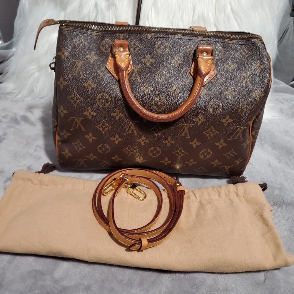 💯 percent Authentic Louis Vuitton Speedy 30 monogram